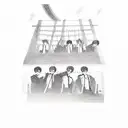 All the members of BTS, on a roller-coaster  tattoo design idea