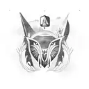 a cedar tree and a condor tattoo design idea