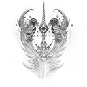 ave fenix tattoo design idea