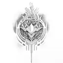 ave fenix tattoo design idea