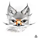 flying fox from science book tattoo design idea