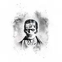 Frankenstein  tattoo design idea