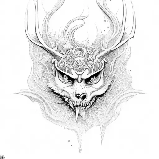 espadas flecha brujula tattoo design idea