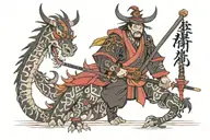 mt 10 sp ronin tattoo design idea