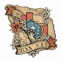 texas come and take it  tattoo design idea