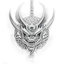 viking dragon tattoo design idea