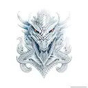 viking dragon tattoo design idea