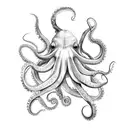 octopus chef tattoo design idea