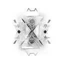 Tarot arcane  tattoo design idea