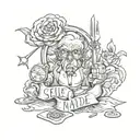 self made tattoo design idea