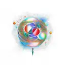 magic tattoo design idea