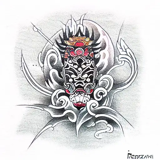 Dagger tattoo design idea