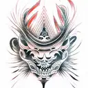 Dagger tattoo design idea