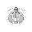 wine fermentation tattoo design idea