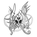 espada tattoo design idea