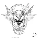 espada tattoo design idea