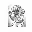 A blackwork tattoo of an American football player kneeling in prayer with a bible in hand tattoo design idea
