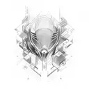 f1 car  tattoo design idea