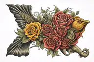 Faith Over Fear tattoo design idea