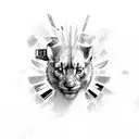 my sons name and dare of birth. (Ryan Anthony Weir Neeson) 30th july 2023 tattoo design idea