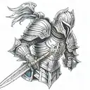 armor knight's sleeve art tattoo design tattoo design idea
