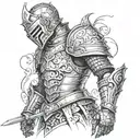 armor knight's sleeve art tattoo design tattoo design idea