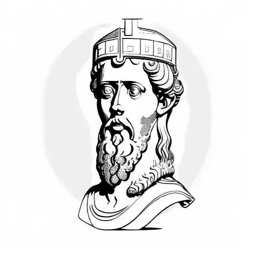 marcus aurelius  tattoo design idea