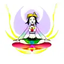 chakras modern tattoo design idea