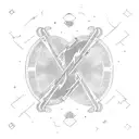 upside down question mark  tattoo design idea