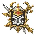 Templar tattoo design idea