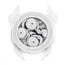 cup with lean tattoo design idea