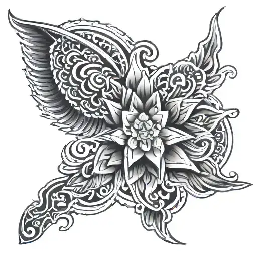 Hmong tattoo design idea