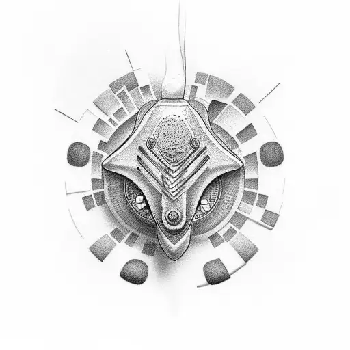 pill tattoo design idea