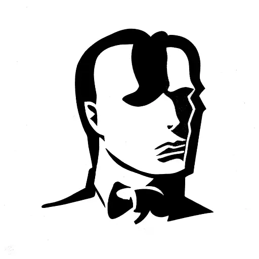 american psycho tattoo design idea