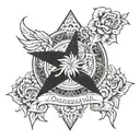 Dominican Republic inspired tatto tattoo design idea