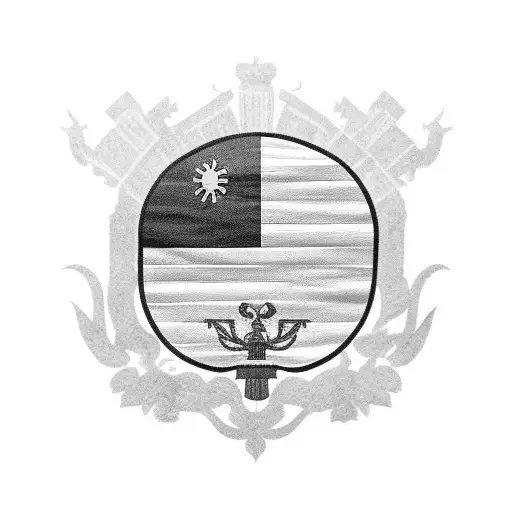 philippines flag  tattoo design idea