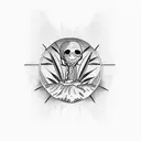 Parlor Boys text with Palm Tree tattoo design idea