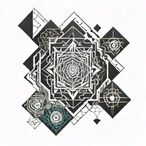 trust no one tattoo design idea