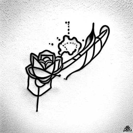 blessed tattoo design idea