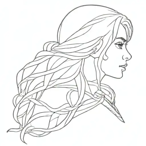 Daenerys Targaryen tattoo design idea
