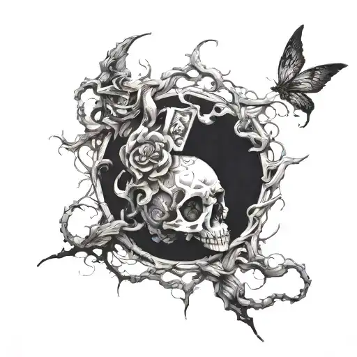 Is this real or some strange twisted dream tattoo design idea