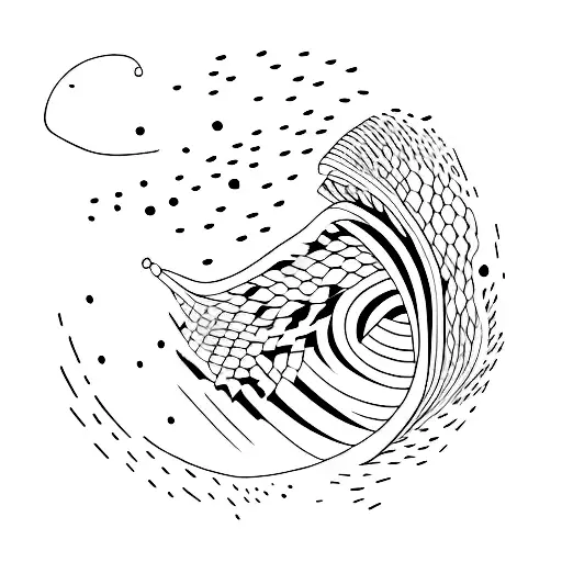 A minimalist tattoo of an open book with philosophical quotes written within its pages tattoo design idea