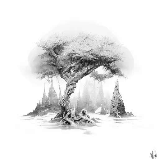 Isaiah 43:18-19 tattoo design idea