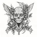 radiohead tattoo design idea