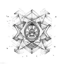 dead astronauts  tattoo design idea