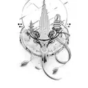 music yuvan tattoo design idea