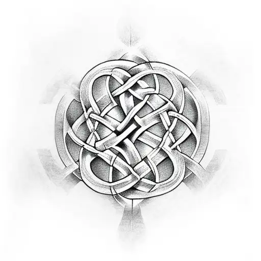Celtic Knot tattoo design idea