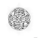 Celtic Knot tattoo design idea