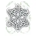 Celtic Knot tattoo design idea