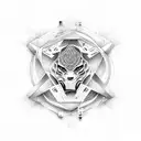 educação física com nutrição e jiu-jitsu  tattoo design idea